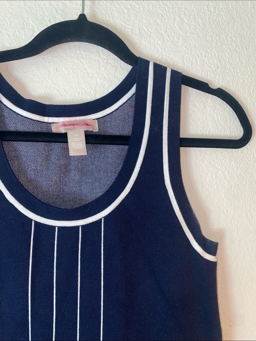 🎲Banana Republic navy summer dress with pleated skirt! - Picture 2 of 7